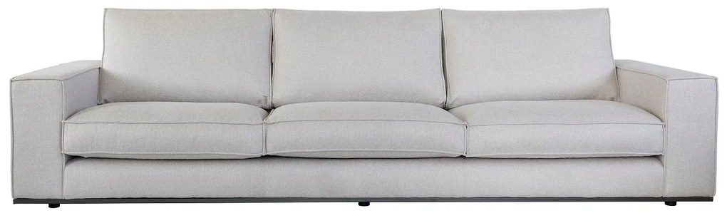 Canapea alba din stofa ✔ model SENI A | Dimensiuni: 240 x 106 x 83 cm