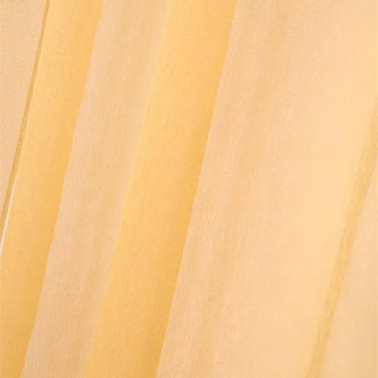 Perdea colorată MONNA muştar, 135 x 260 cm set 2 buc