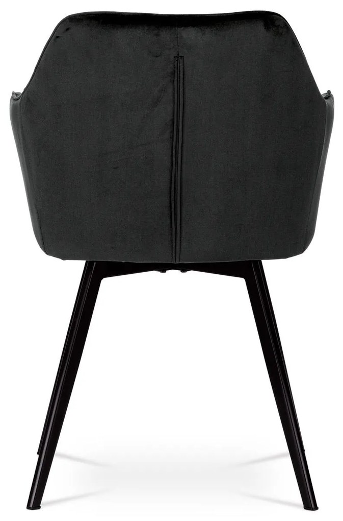 Scaun sufragerie Danarra-425-BK4 (negru). 1120437