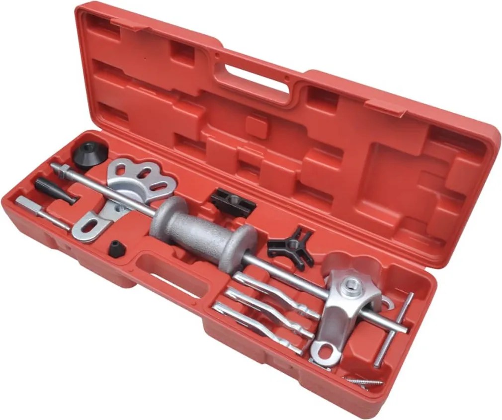 vidaXL Set de scule, ciocan/extractor, 16 piese