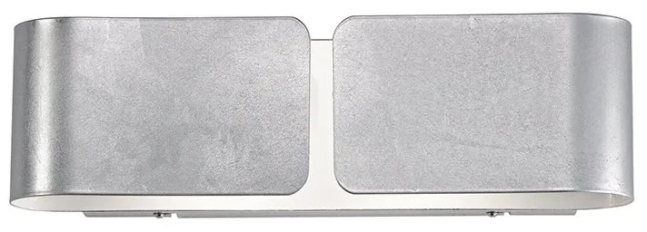 Aplica de perete CLIP AP2 SMALL ARGENTO 088273