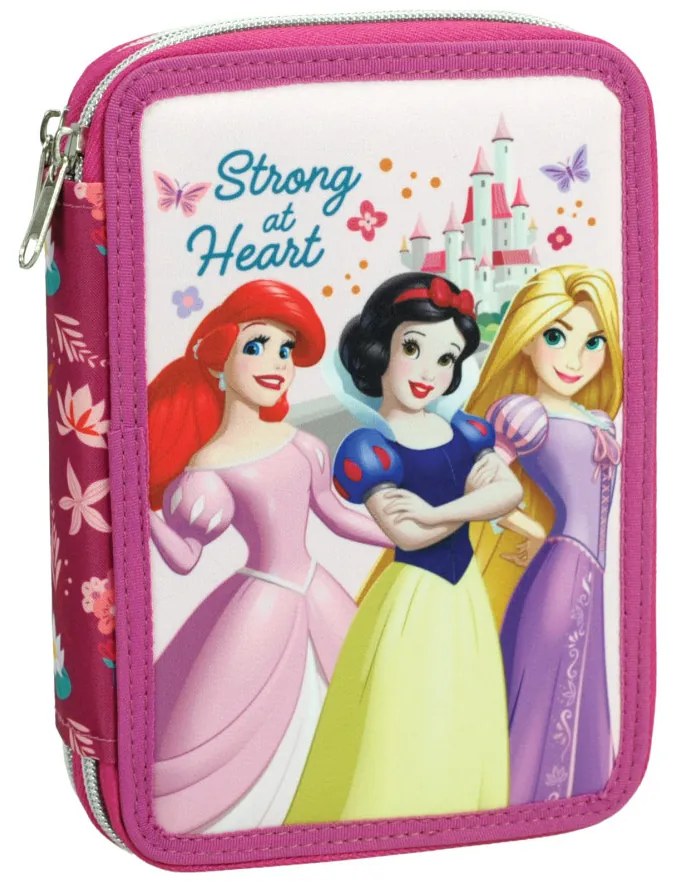 Prințesele Disney Strong penar umplut cu 2 niveluri