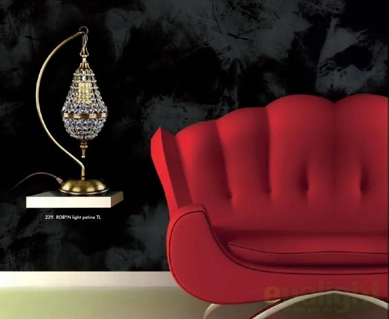 Veioza Cristal Bohemia Exclusive Robyn TL