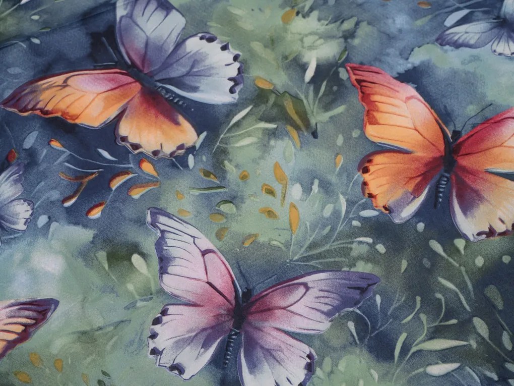 Lenjerie de pat din microfibra COLORFUL BUTTERFLY, colorat Dimensiune lenjerie de pat: 70 x 90 cm | 140 x 220 cm