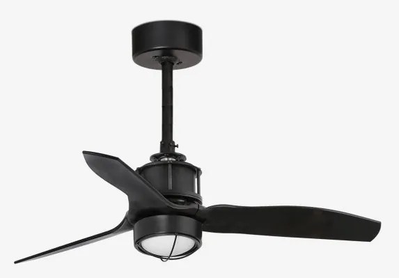 Lustra cu Ventilator si telecomanda JUST FAN XS LED negru