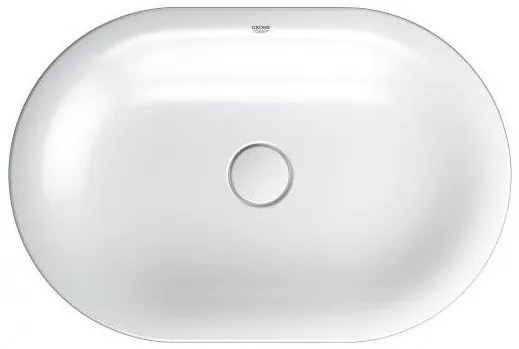 Lavoar baie pe blat, oval Grohe Essence Vessel 60x40 cm, tratament PureGuard