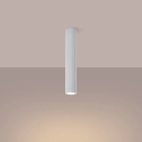 Spot Sollux SL.1533 KARBON 1xGU10/10W/230V 40 cm alb