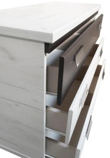 Set Mobila Dormitor Vanity Cu Dulap, Comoda, 2 Noptiere Si Pat Cu Dimensiunea Saltea 160 X 200 Cm,