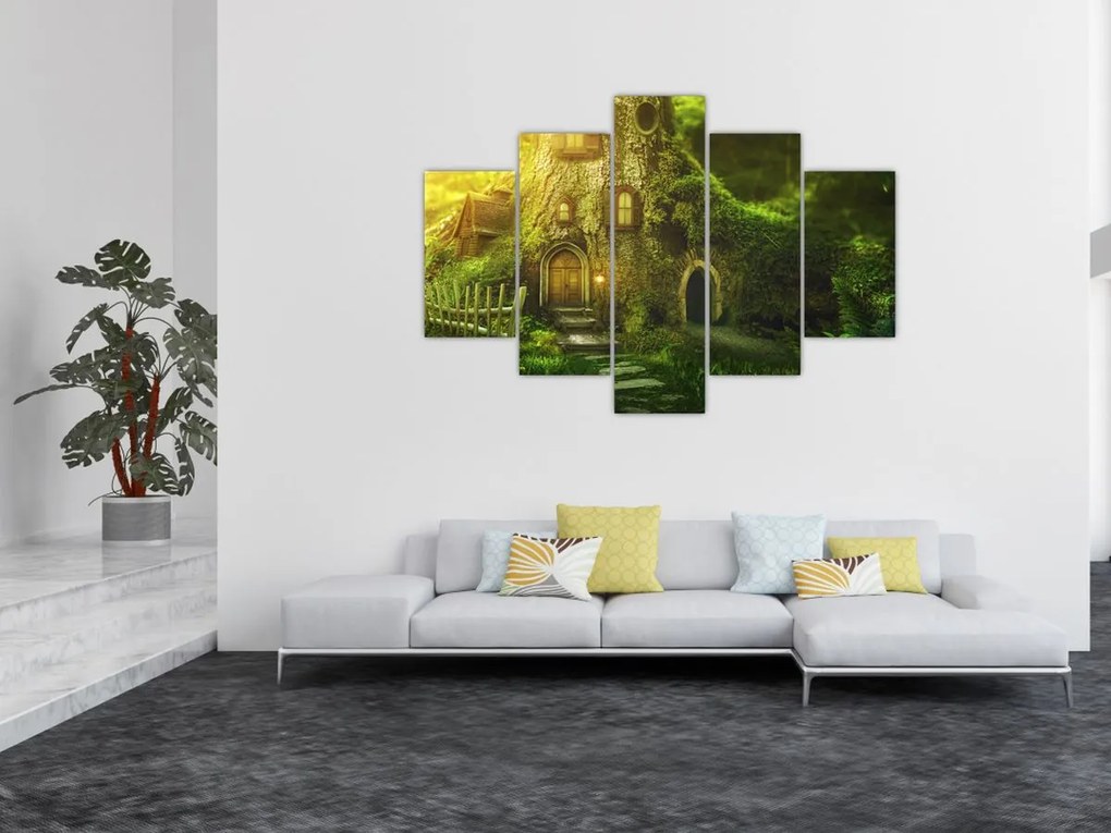 Tablou - Pădure de poveste (150x105 cm)