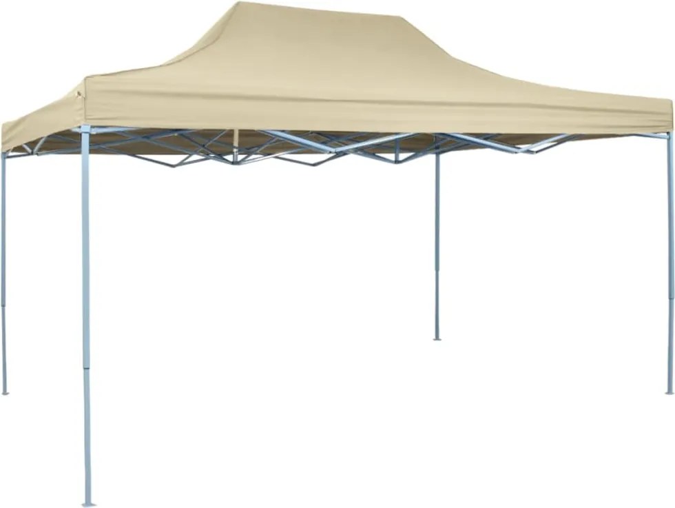 vidaXL 42511 Foldable Tent Pop-Up 3x4,5 m Cream White