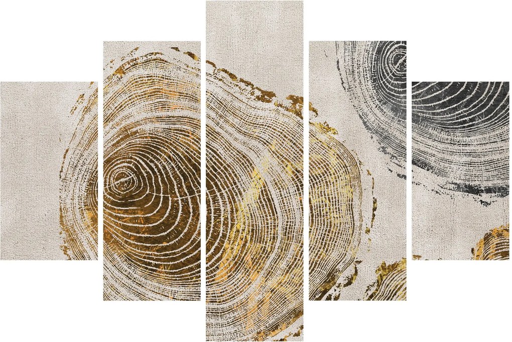 Tablou - Abstract triburi (150x105 cm)