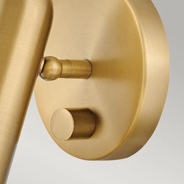 Hinkley HK-DAX1-HB - Aplica de perete LED DAX dimabilă, 9W/230V, 3000K, aurie