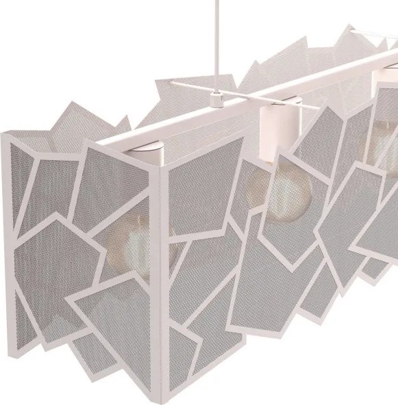 Candelabru suspendat pe cablu CAMO 5xE27/15W/230V bej
