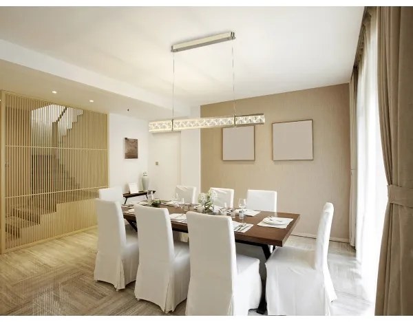 Lustră LED reglabilă pe cablu ENRIQUE LED/20W/230V 3000-6000K +telecomandă