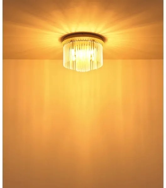 Globo 15698DB - Plafonieră GORLEY 5xE14/40W/230V Ø 32 cm