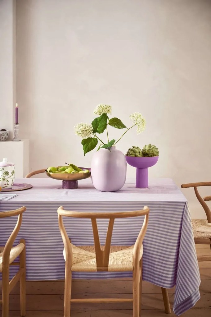 Vaza decorativă din metal Lilac Mat 32cm