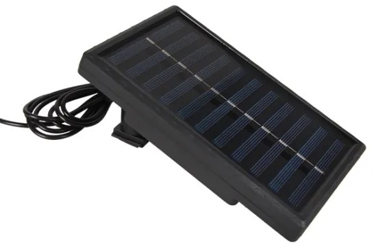 Lustră solară LED reglabilă pe cablu LED/1,8W/3,7V IP44 6500K 1600 mAh + telecomandă