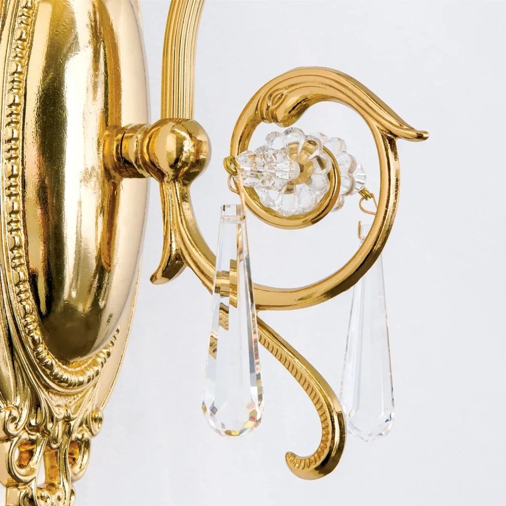 Aplica de perete design clasic LA BOHEME, auriu
