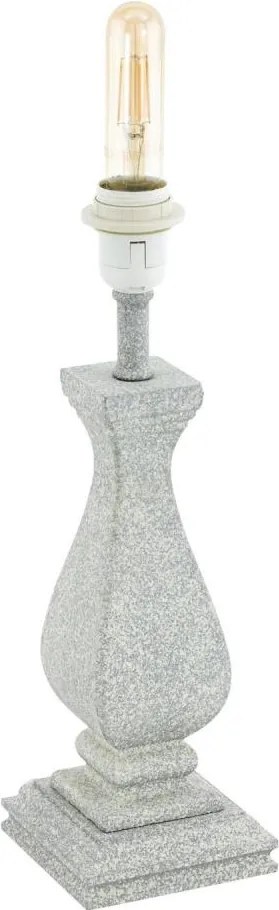 Eglo 33051 - Lampă de masă 1xE27/60W/230V, gri
