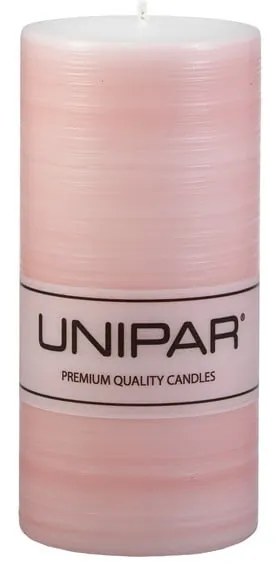 Lumânare Unipar Finelines, durată ardere 73 h, roz