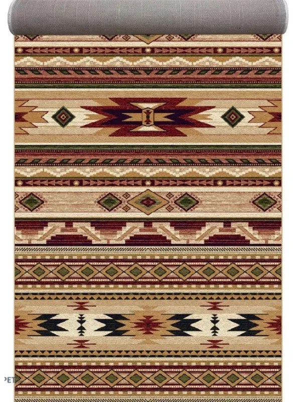 Traversa Lotus Bej/Grena 15080 Selectează lătime: 120 X