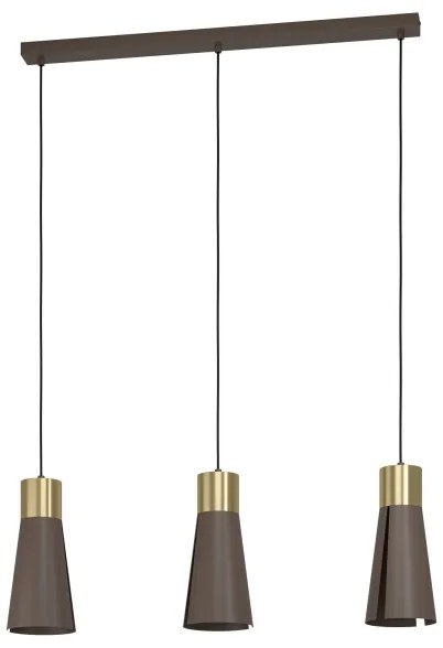 Lustră LED pe cablu LOSALOMAS 3xGU10/4,5W/230V Eglo 98839