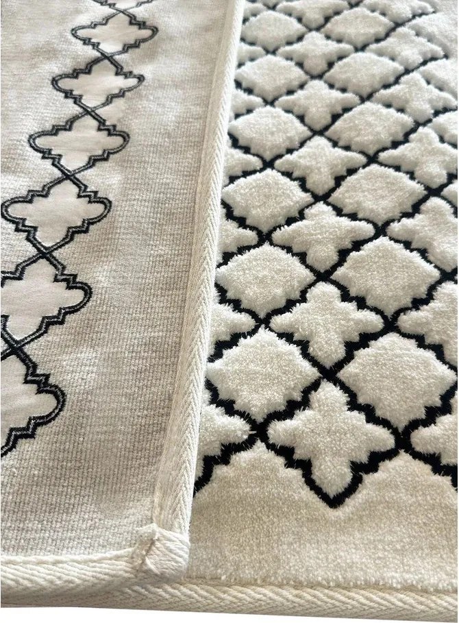 Covorașe de baie crem 2 buc. 60x100 cm Luxury – Foutastic