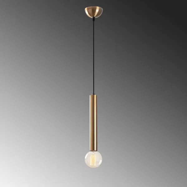 Lustră cu cablu TEMPO 1xE27/40W/230V aurie