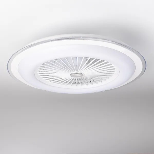 Plafonieră LED dimabilă cu ventilator Brilagi RONDA LED/48W/230V alb + telecomandă