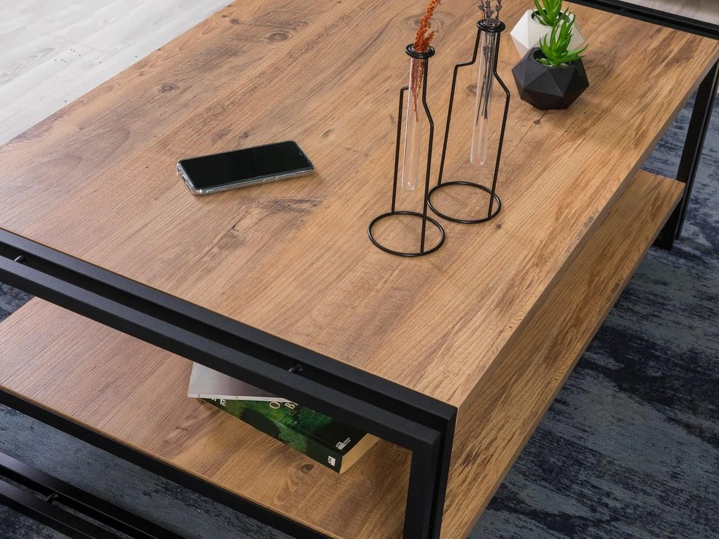 Mobilier living Cosmopolitan 28 (Pin atlantic + Negru). 1089154