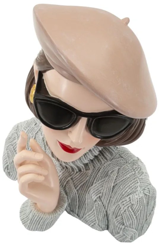 Mauro Ferretti Statueta Donna Paris -B- Cm 18,5X14X24 | Aosom Romania