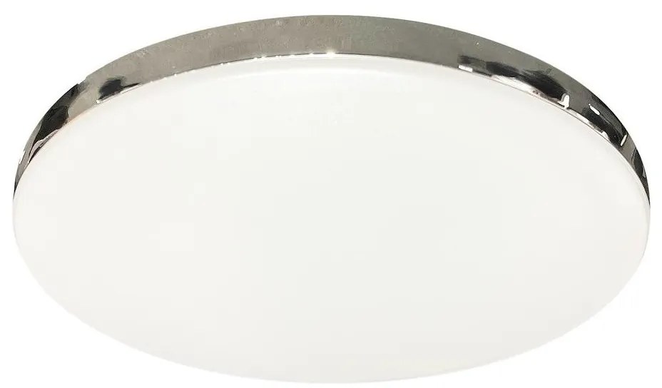 Plafonieră LED pentru baie MAYA, 15 W, 230 V, Ø 33 cm, IP44, crom lucios