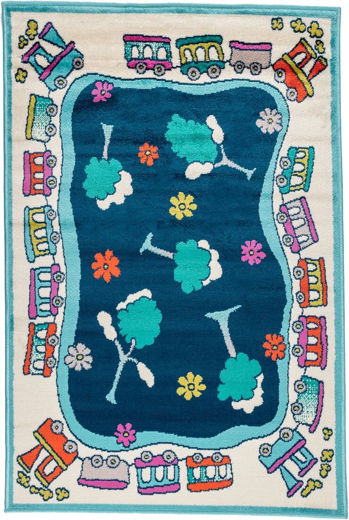 Covor Copii & Tineret Kira, Multicolor, 100x150 cm