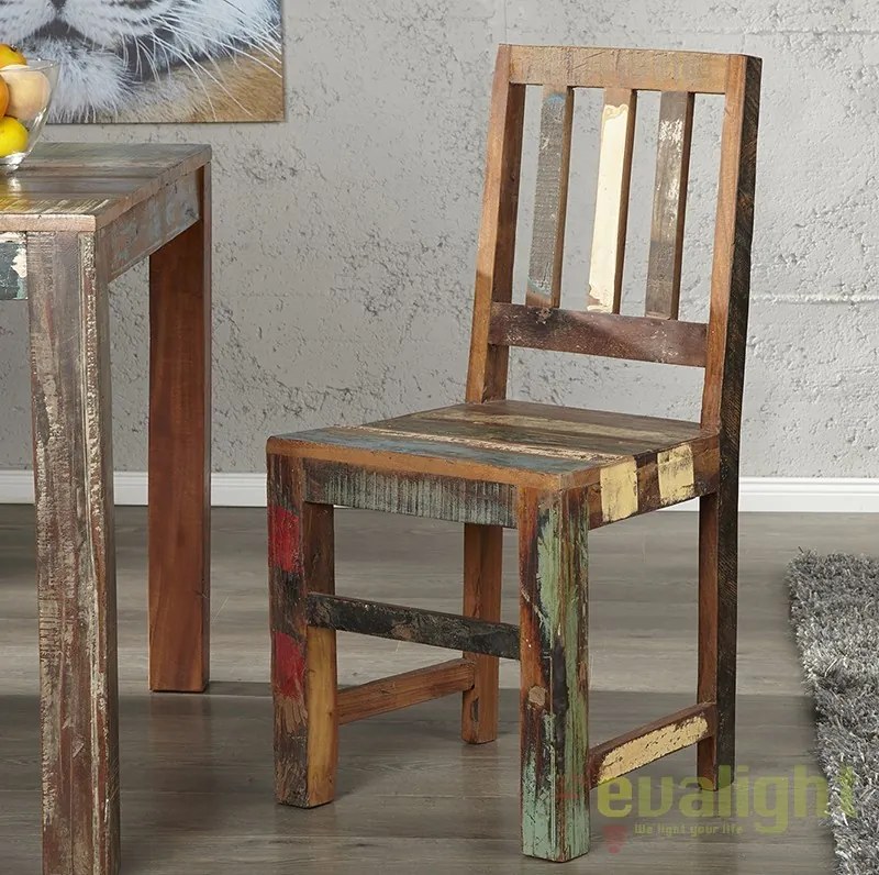 Set de 2 scaune design vintage, shabby chic Jakarta A-20255 VC