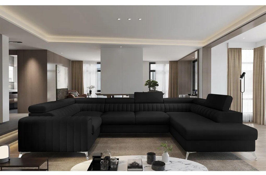 Coltar extensibil Louis pe dreapta Softis 11