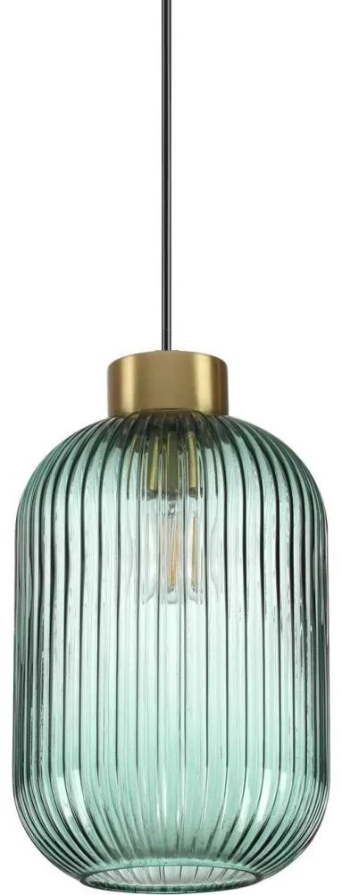 Ideal Lux - Pendul pe cablu MINT 1xE27/60W/230V Ø 14 cm, verde