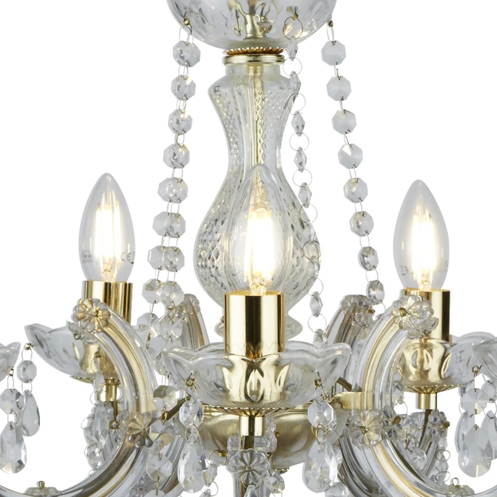 Candelabru elegant design clasic Marie Theresea 5L 699-5 SRT