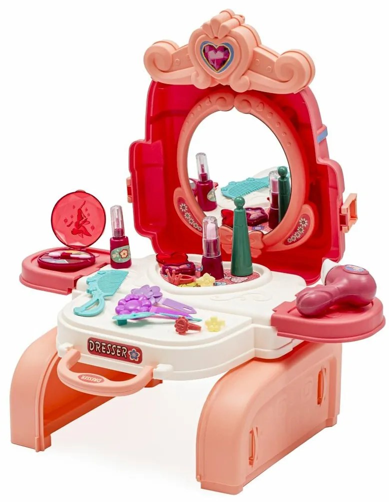 Salon de frumusețe în rucsac pentru copii Baby Mix 3in1, 39,5 x 30,5 x 40,5 cm
