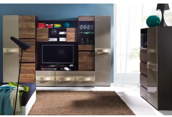 Set Mobila Living Onix Maro, 302 Cm
