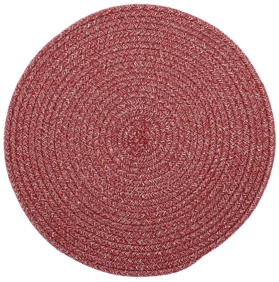 Suport pentru farfurie din amestec de bumbac Tiseco Home Studio, ø 38 cm, roz