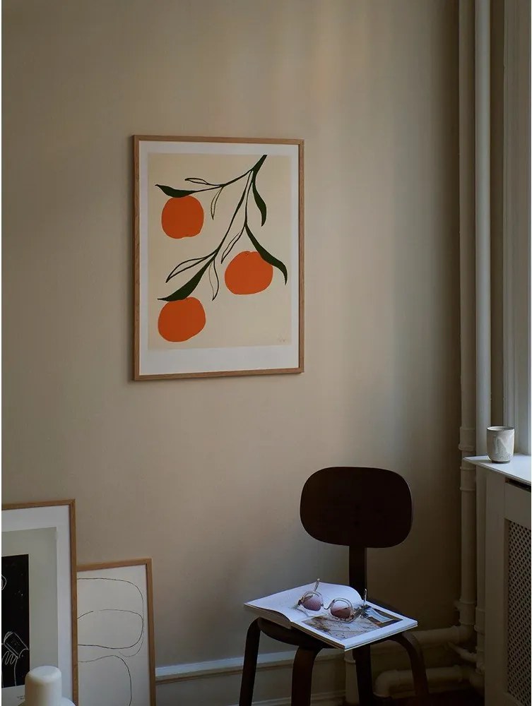 Poster 30x40 cm Orange – Anna Mörner – The Poster Club