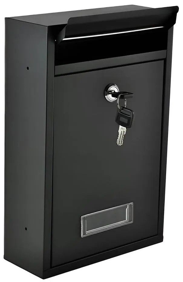 Cutie poștală neagră 21,7x32 cm