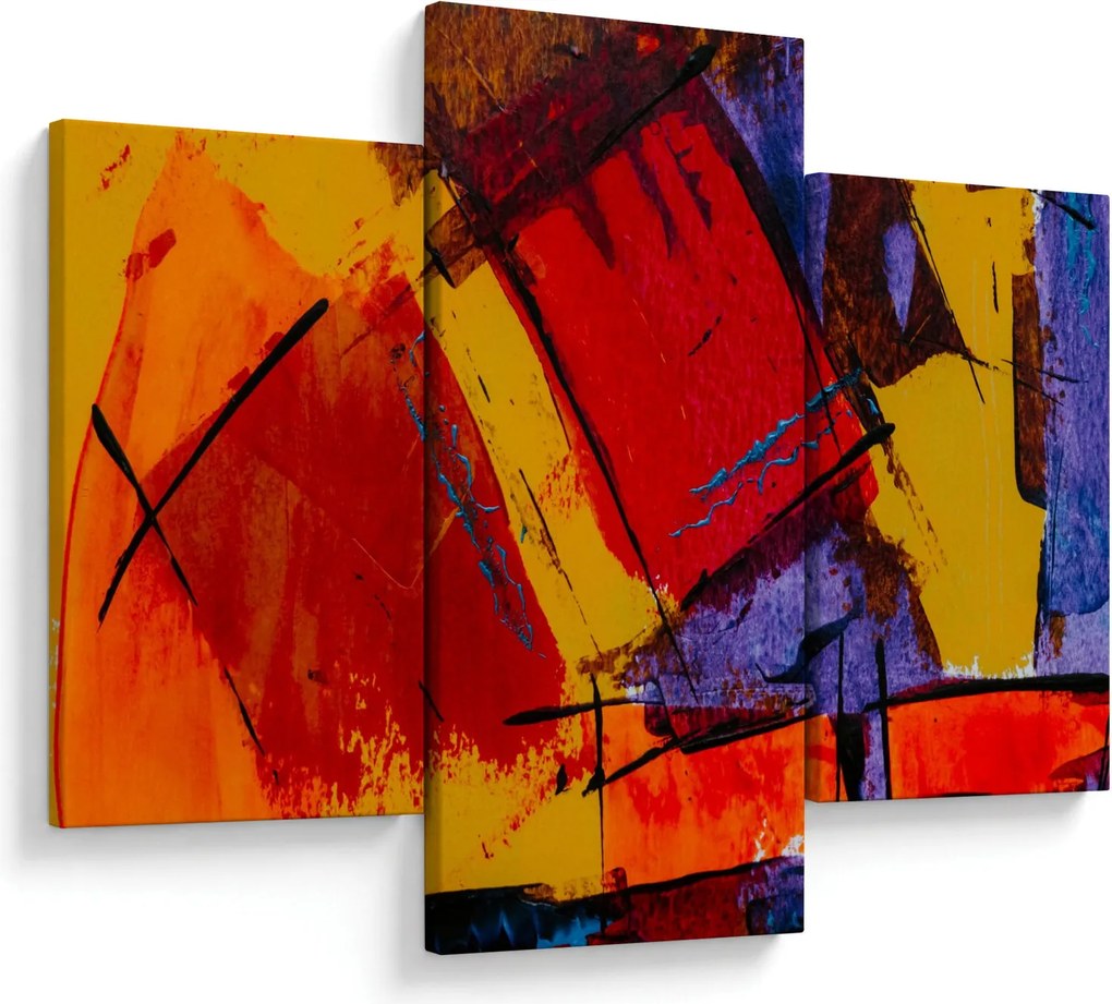 Tablou cu abstracție (90x60 cm)