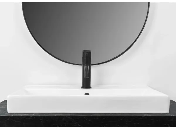 Lavoar încastrat MANDY 46 x 60 cm ceramică/alb lucios - REA-U3326