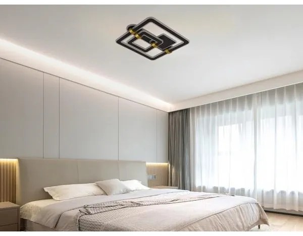 Plafonieră LED dimabilă LED/140W/230V 3000-6500K + telecomandă