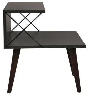 Noptieră CROSS 55x50 cm antracit