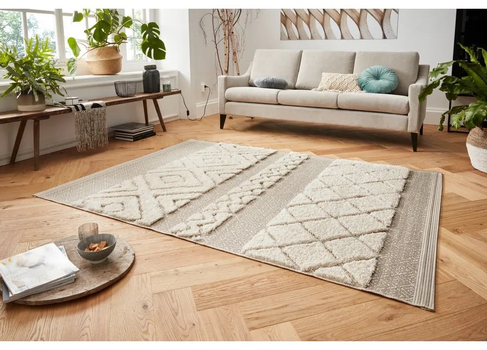 Covor Mint Rugs Todra, 80 x 150 cm, crem