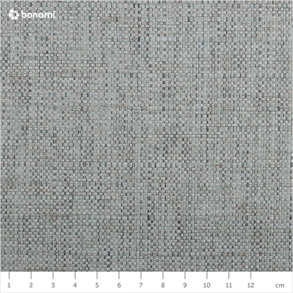 Pat matrimonial verde mentă tapițat cu spațiu de depozitare cu somieră 200x200 cm Elizabeth – Micadoni