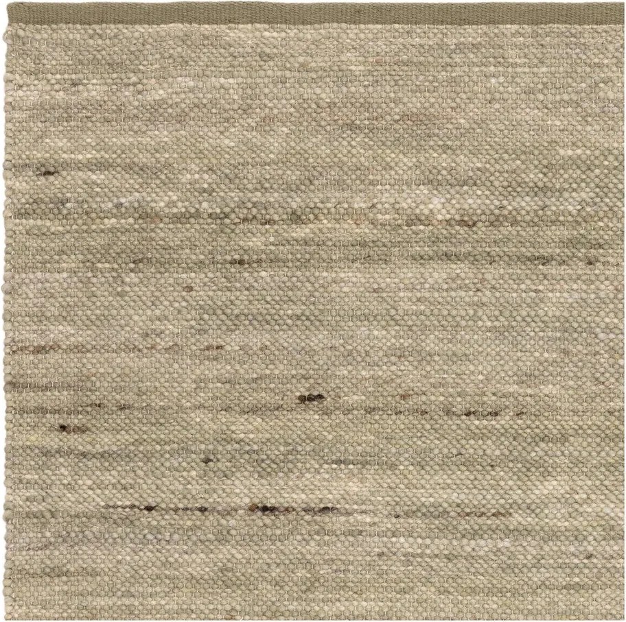 Covor kaki reversibil, țesut manual din amestesc de lână 120x170 cm Birkdale Pistachio – Asiatic Carpets