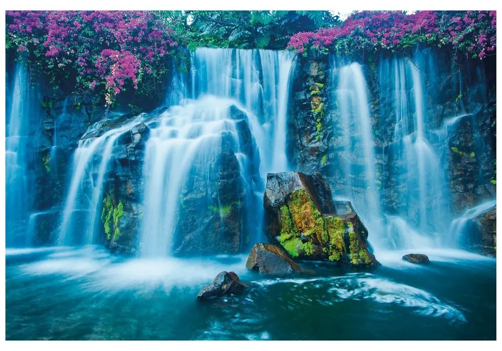 Fototapet autoadeziv cascada orbitoare